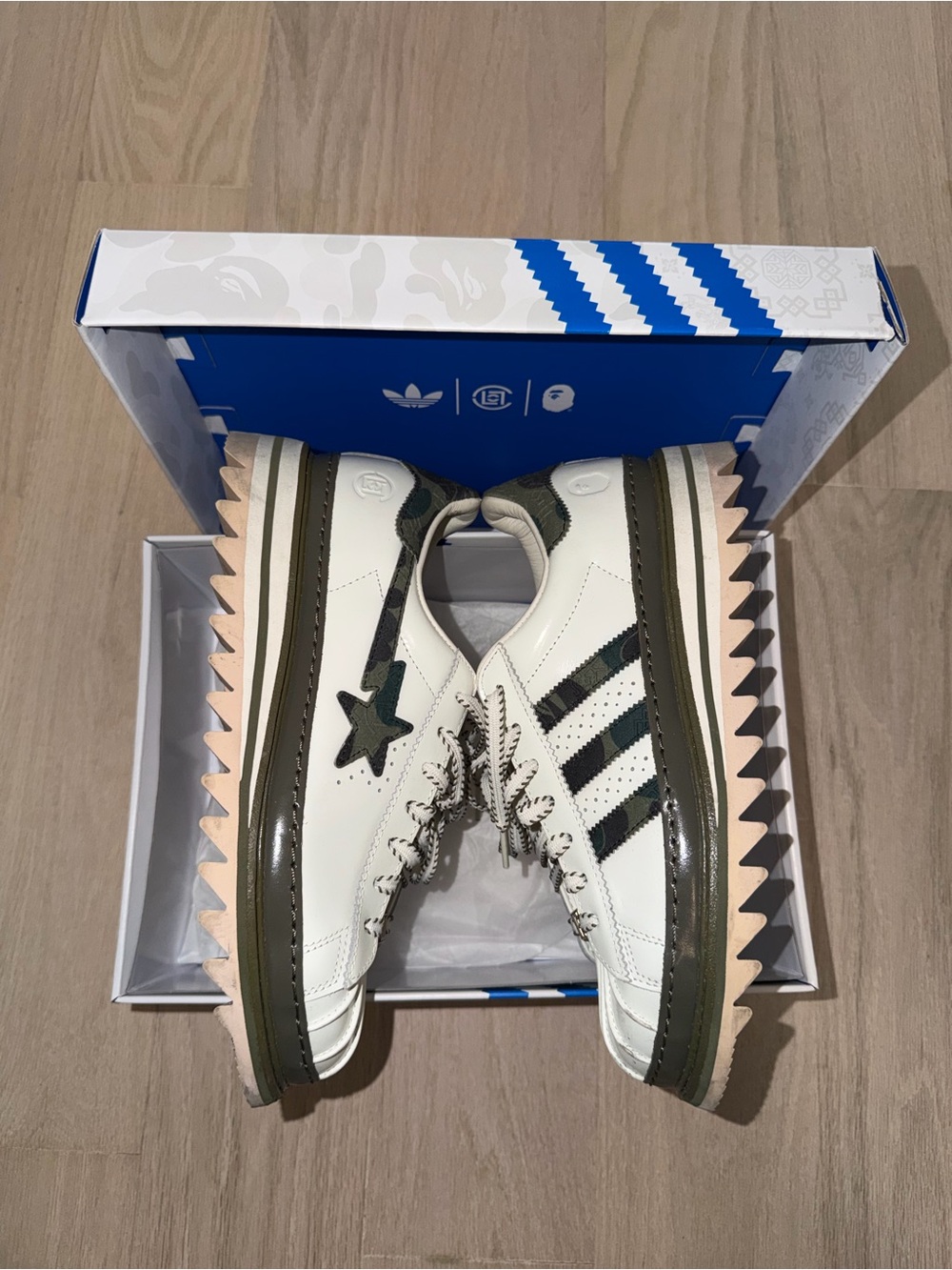 adidas x bape x clot Sneakers